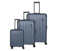 Travelite Dynamiic 4 roulettes Set de valises 3 pièces avec soufflet d'extension gris