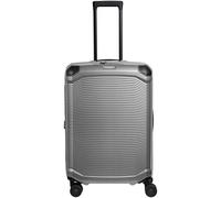 Travelite Millennium 4 roulettes Trolley 67 cm avec soufflet d'extension couleur argent