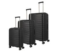 Travelite Mooby 4 roulettes Set de valises 3 pièces noir
