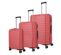 Travelite Mooby 4 roulettes Set de valises 3 pièces violet
