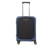 Travelite Mooby 4 roulettes Trolley de cabine 55 cm Compartiment pour ordinateur portable bleu