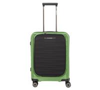 Travelite Mooby 4 roulettes Trolley de cabine 55 cm Compartiment pour ordinateur portable vert