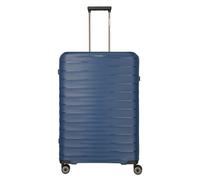Travelite Mooby 4 roulettes Trolley L 77 cm avec soufflet d'extension marine (TAS014166)