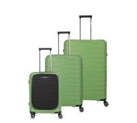 Travelite Mooby 4 roulettes Set de valises 3 pièces vert