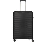 Travelite MOOBY valise rigide L 77cm noir upcycling polypropylène