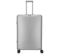 travelite Next 2.0/4 W Valise à roulettes, Taille L, Argent, Unisexe, Adulte, Argent, décontracté