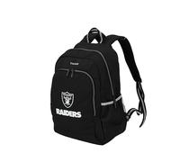 Travelite NFL College Las Vegas Raiders Sac à dos d'écolier en nylon robuste avec compartiment pour ordinateur portable 15,6", fonction clip et dos rembourré, idéal pour l'école, le travail, 31 x 43 x