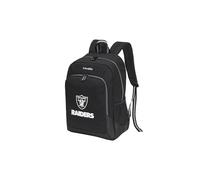 Travelite NFL Sac à Dos College Las Vegas Raiders, scolaire en nylon résistant avec compartiment laptop 15,6 pouces, système de fixation sur trolley et dos rembourré, pour école/travail, 31 x 43 x20cm