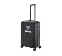 travelite NFL Valise Rigide Las Vegas Raiders Taille M, Extensible, Trolley ABS avec Serrure TSA et 4 Doubles roulettes, 45 x 67 x 26,5-30 cm, 3,9 kg, 69-80 L