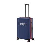 travelite NFL Valise Rigide New England Patriots Taille M, Extensible, Trolley ABS avec Serrure TSA et 4 Doubles roulettes, 45 x 67 x 26,5-30 cm, 3,9 kg, 69-80 L