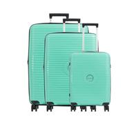 Travelite Orbita Set de valise (4 roues) vert, 51 x 77 x 30cm