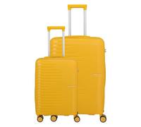 Travelite Pacific 4 roues Set de valises 2 pièces jaune