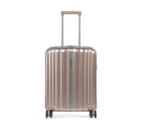 Travelite Trolley de cabine Paros 4 – 4 roulettes – 55 cm – 37 l – Brun