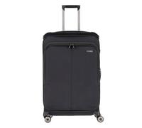 Travelite Priima 4 roues Valise cabine 79 cm avec soufflet d'extension noir
