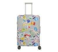 travelite pull-over Trolley Cover M Multi Color / Tickets
