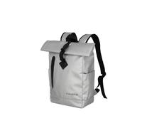 Travelite Rolltop Basic Sac à dos imperméable pour vélo avec fermeture Rolltop et réflecteurs 48 cm, 19 l, Argent (Silver), Rucksack 48 cm, Sac à dos imperméable avec fermeture enroulable