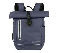 travelite rolltop sac à dos imperméable, sac à dos pour vélo, sac à dos de loisirs avec fermeture rolltop & réflecteurs, BASICS, 48 cm, 19 litres