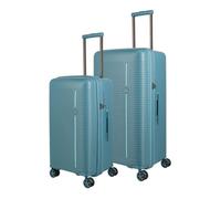 travelite Roomer 4W Set 2 valises M+L 66+101 L coque rigide Aqua (pétrole/turquoise) TSA