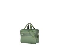 travelite sac à bandoulière avec compartiment pour ordinateur portable + fonction d'accrochage, MIIGO, sac de bord durable à bagage souple en matériau recyclé, 40 cm, 16 litres
