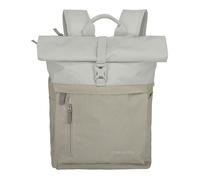 travelite Sac à dos de loisirs beige crème pour femme et homme - Basic Rollup Backpack Sand / Ivory 335857