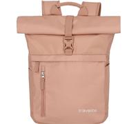 travelite sac à dos de loisirs sac à dos avec compartiment pour ordinateur portable Basic Rollup Backpack 35L Powder Pink saumon