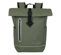 travelite Sac à dos de loisirs vert olive pour femme et homme - Basics Roll-Up Backpack Plane Olive 305878