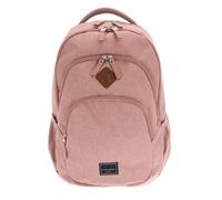 travelite Sac à dos de loisirs vieux rose pour femme et homme - Basic Melange Backpack Uni Rose 317145