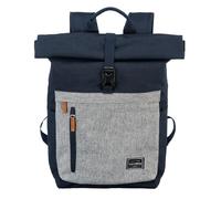 travelite sac à dos pour bagages à main, sac à dos pour ordinateur portable 15,6 pouces, BASICS, sac à dos de voyage fonction rolltop, 60 cm, 35 litres