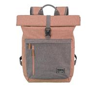 travelite sac à dos pour bagages à main, sac à dos pour ordinateur portable 15,6 pouces, BASICS, sac à dos de voyage fonction rolltop, 60 cm, 35 litres