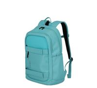 Travelite Sac à dos pour ordinateur portable 15,6" avec compartiment supplémentaire pour tablette, sangle Pathway, sac à dos en polyester recyclé avec bandes extérieures, fonction clipsable, 48 cm, 28
