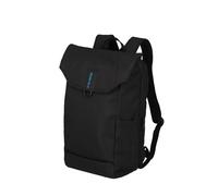 travelite Sac à Dos pour Ordinateur Portable de 17,3 Pouces, Compartiment supplémentaire pour Tablette, Sac à Dos de Jour en Polyester recyclé avec Fermeture magnétique, Fonction d'attache à Trolley