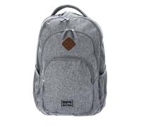 Travelite Sac à Main avec Compartiment pour Ordinateur Portable 15,6 Pouces, Série de Bagages Basics Sac à Dos de Jour Melange : Sac à Dos Tendance au Look Melangé, 45 Cm, 22 Litres