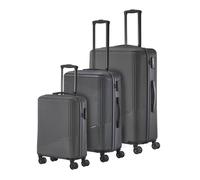 travelite Set de Valises anthracite pour femme et homme - Bali 4W Trolley L / M / S Anthrazit 220633
