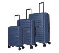 travelite Set de Valises bleu pour femme et homme - Trient 4W Trolley L / M / S 270178
