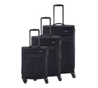 Travelite Set de valises CHIOS 3 pièces – 4 roues, coque souple L/M/S, conformes IATA