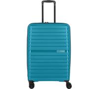 Travelite TRIENT Valise Rigide à 4 Roues de Taille Moyenne 67 litres - Valise à Coque Rigide avec Serrure à Combinaison TSA, 66 cm, pétrole, 66 cm, Valise Rigide à 4 roulettes