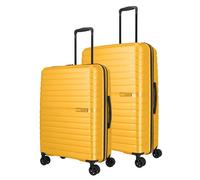 Travelite Trient 4 roulettes Set de valises 2 pièces jaune
