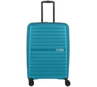 Travelite TRIENT Valise Rigide à 4 Roues de Taille Moyenne 67 litres - Valise à Coque Rigide avec Serrure à Combinaison TSA, 66 cm, pétrole, 66 cm, Valise Rigide à 4 roulettes