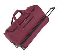 Travelite Basics 2 roulettes Sac de voyage 70 cm avec soufflet d'extension rouge