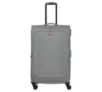 Travelite Umbria 4 roulettes Trolley L 77 cm avec soufflet d'extension gris