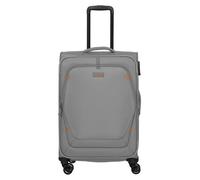 Travelite Umbria 4 roulettes Trolley M 67 cm avec soufflet d'extension gris