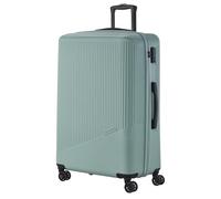 travelite valise 4 roues à coque dure grande 96 litres, série de bagages BALI : valise trolley rigide en ABS avec serrure à combinaison TSA, 77 cm