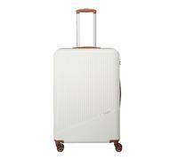 Travelite Bali 4 roulettes Trolley 77 cm weiss-cognac (TAS014134)