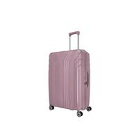 travelite Valise 4 Roues à Coque Dure, Grande, Doublure intérieure recyclée, ELVAA, Trolley avec Coins de Protection + Serrure TSA, 76 cm, 102 litres