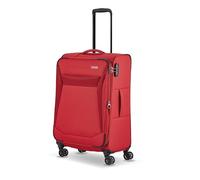 travelite valise à 4 roues taille M coque souple, série de bagages CHIOS avec soufflet extensible + protection des bords, trolley au look intemporel, 67 cm, 60 - 66 litres