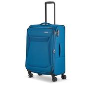 travelite valise à 4 roues taille M coque souple, série de bagages CHIOS avec soufflet extensible + protection des bords, trolley au look intemporel, 67 cm, 60 - 66 litres