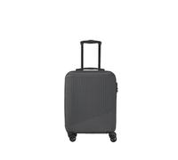 Travelite Trolley de cabine Bali - 4 roulettes - 55 cm - ABS - conforme à la norme IATA - Gris