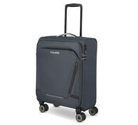travelite Valise à Main à 4 roulettes pour Condor + Ryanair, Serrure à Combinaison intégrée, Trolley Souple Super léger avec Fonction de Fixation, 55x40x20 cm, 37 l, 1,9 kg