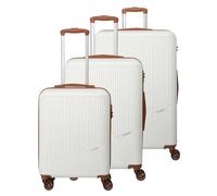 Travelite Valise trolley Bali 4 roues L/M/S Blanc