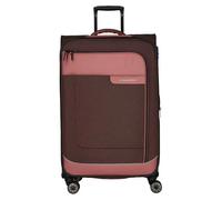 Travelite Valise Viia 4w L extensible 91/103 L 4 roues Rose